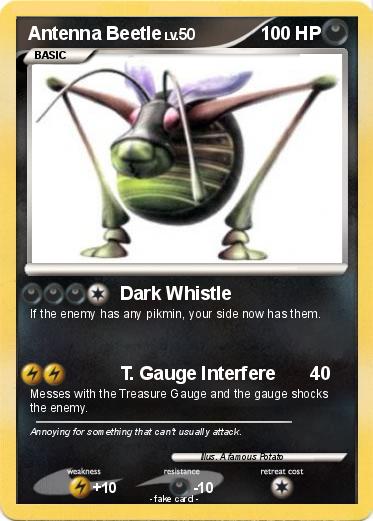 Pokemon Antenna Beetle