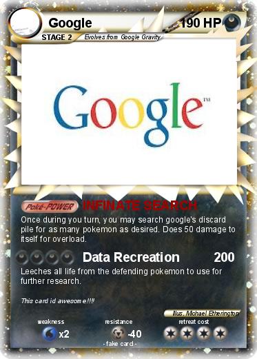 Pokemon Google