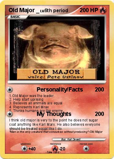 Pokemon Old Major _