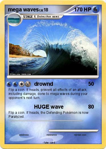 Pokemon mega waves