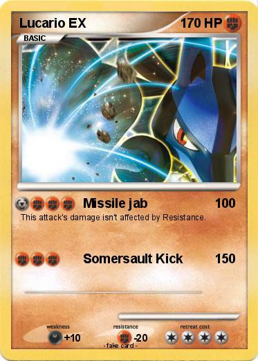 Pokemon Lucario EX