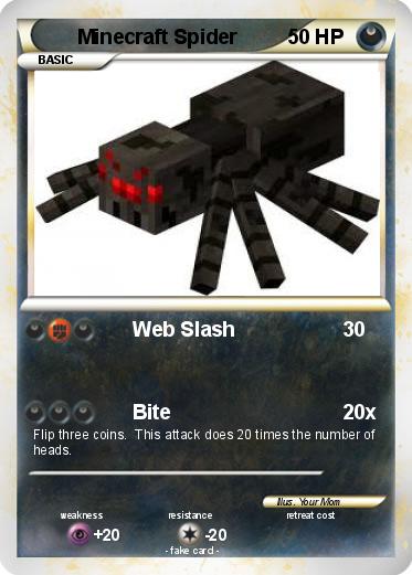 Pokemon Minecraft Spider