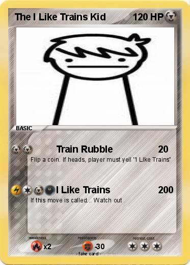 Pokemon The I Like Trains Kid