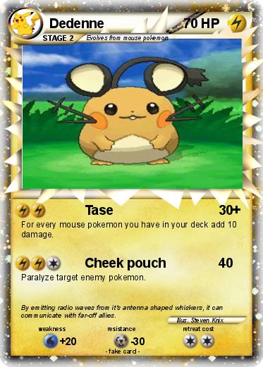 Pokemon Dedenne