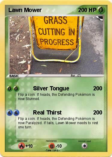 Pokemon Lawn Mower