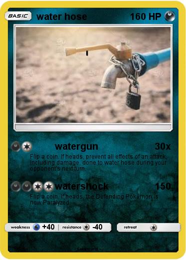 Pokemon water hose