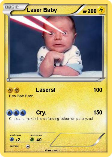 Pokemon Laser Baby