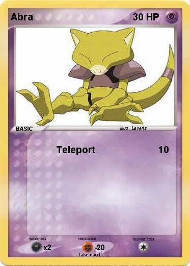 Pokemon Abra
