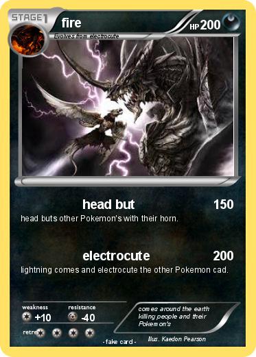Pokemon fire