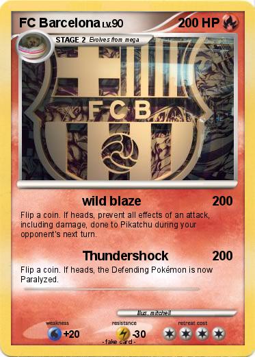 Pokemon FC Barcelona