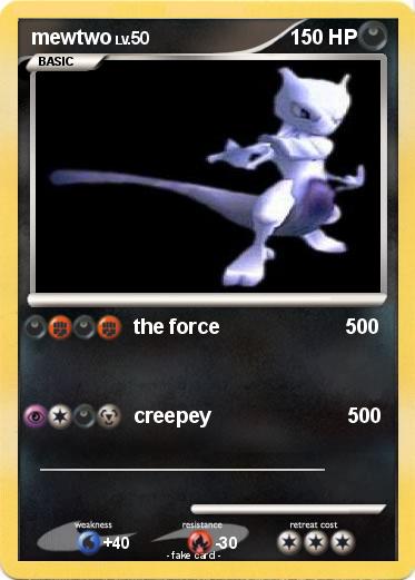 Pokemon mewtwo