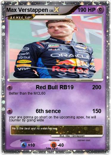 Pokemon Max Verstappen