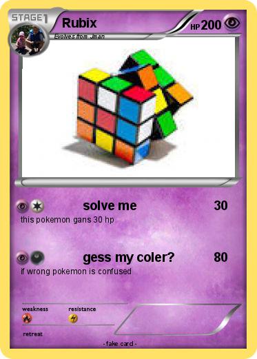Pokemon Rubix