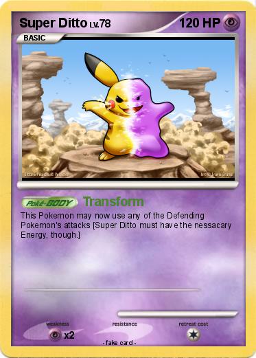 Pokemon Super Ditto