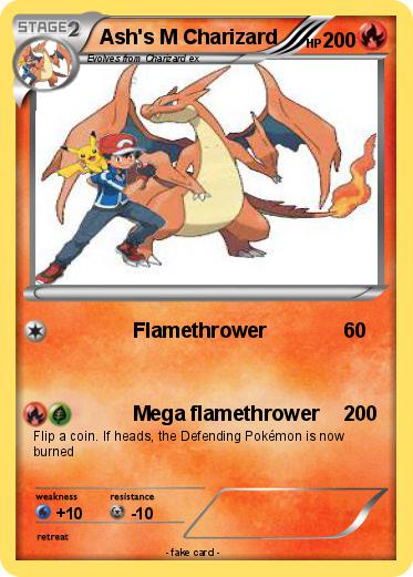 Pokemon Ash's M Charizard