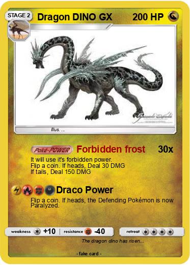 Pokemon Dragon DINO GX