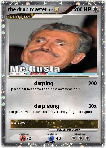 Pokemon the drap master