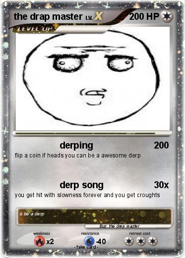 Pokemon the drap master