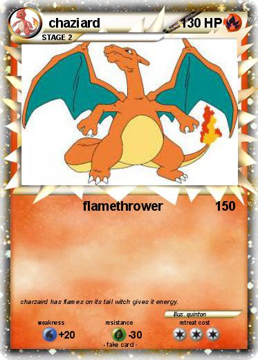 Pokemon chaziard