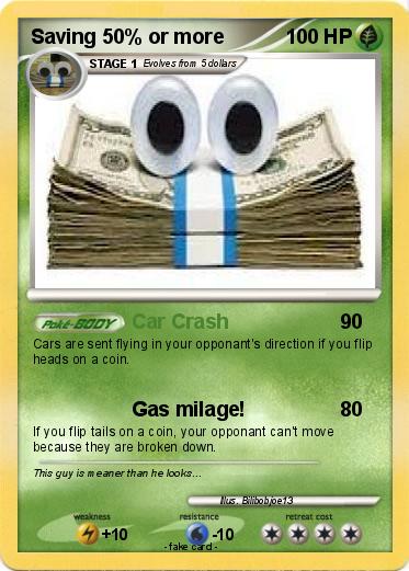 Pokemon Saving 50% or more