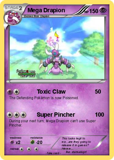Pokemon Mega Drapion