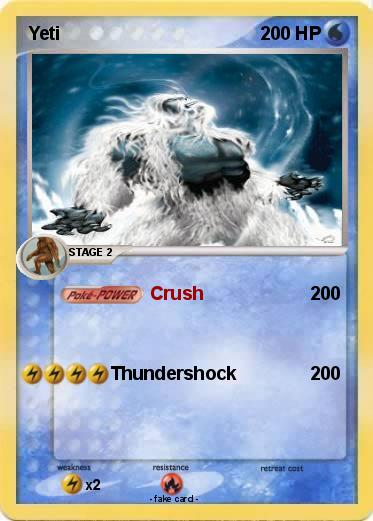 Pokemon Yeti