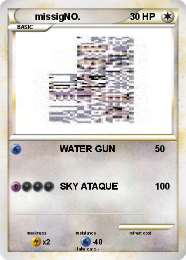Pokemon missigNO.