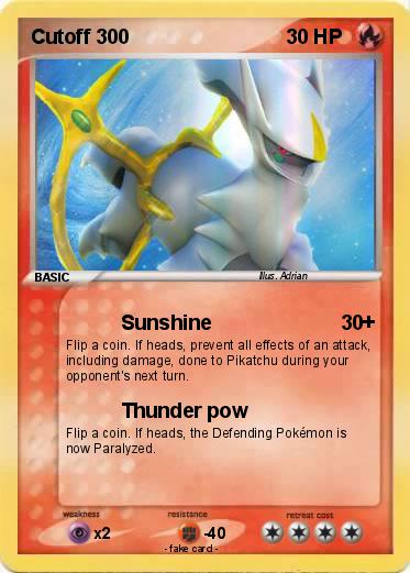 Pokemon Cutoff 300