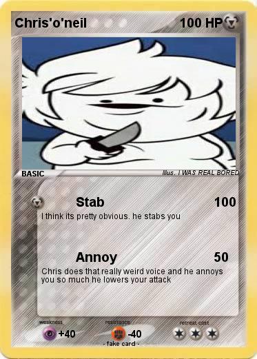 Pokemon Chris'o'neil