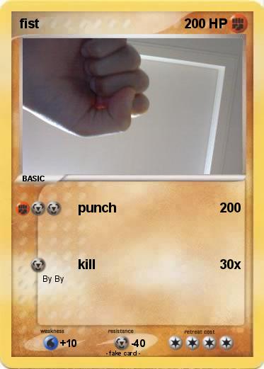 Pokemon fist