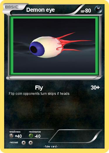 Pokemon Demon eye