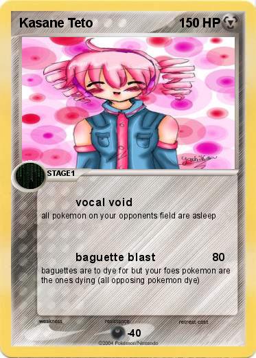 Pokemon Kasane Teto