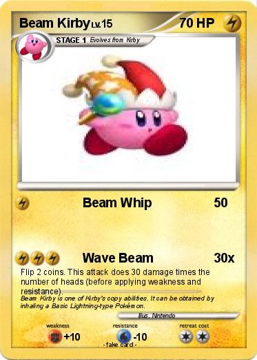 Pokemon Beam Kirby