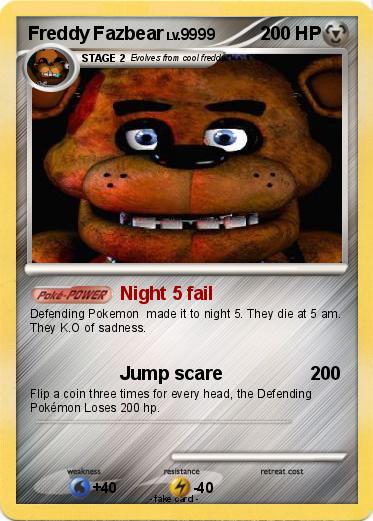 Pokemon Freddy Fazbear