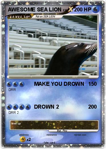 Pokemon AWESOME SEA LION