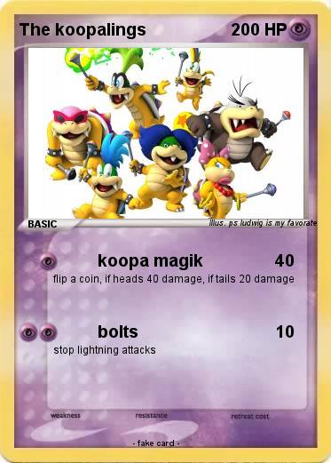 Pokemon The koopalings