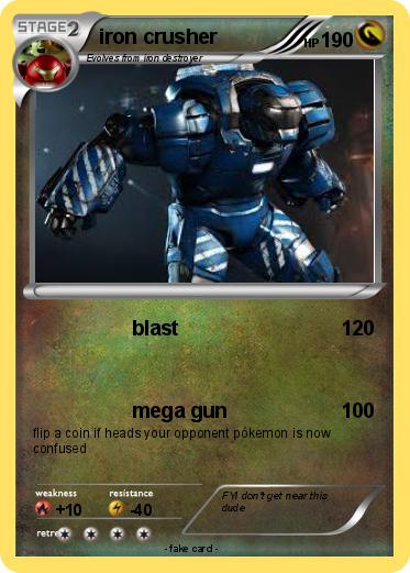 Pokemon iron crusher