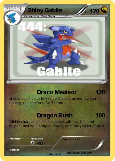 Pokemon Shiny Gabite