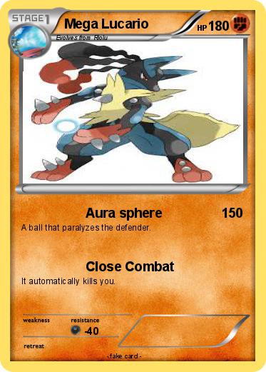 Pokemon Mega Lucario