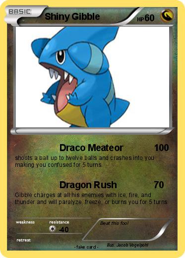 Pokemon Shiny Gibble