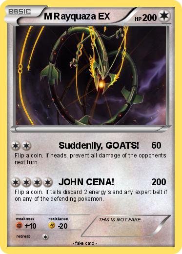 Pokemon M Rayquaza EX