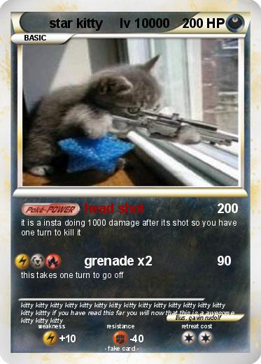 Pokemon star kitty     lv 10000