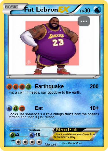 Pokemon Fat Lebron