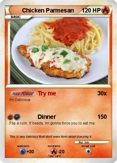 Pokemon Chicken Parmesan