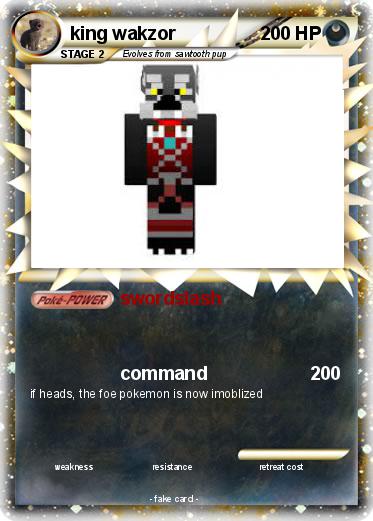 Pokemon king wakzor