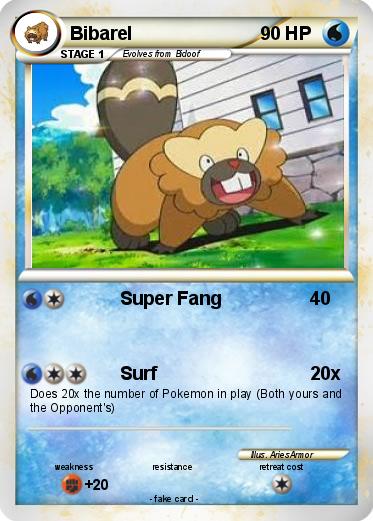 Pokemon Bibarel