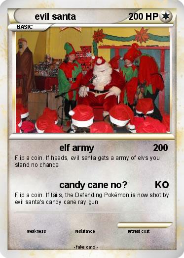 Pokemon evil santa