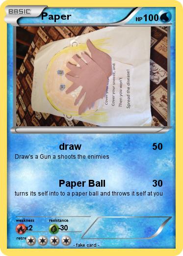 Pokemon Paper