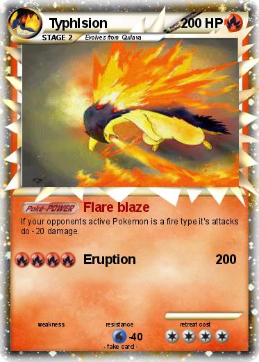 Pokemon Typhlsion
