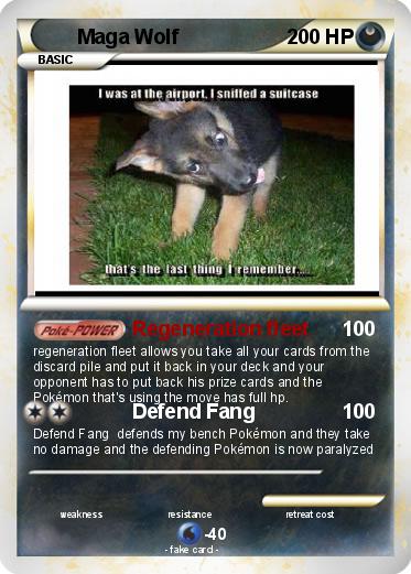 Pokemon Maga Wolf